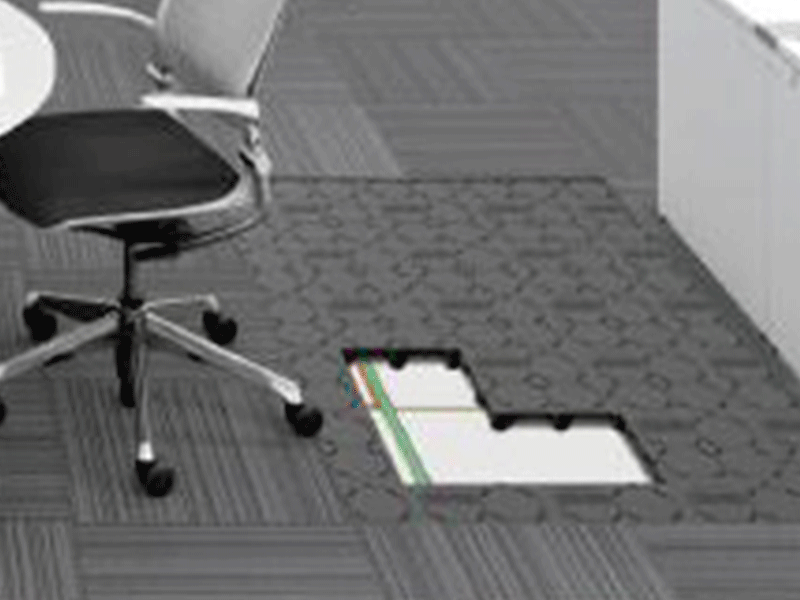 床下 配線 格納