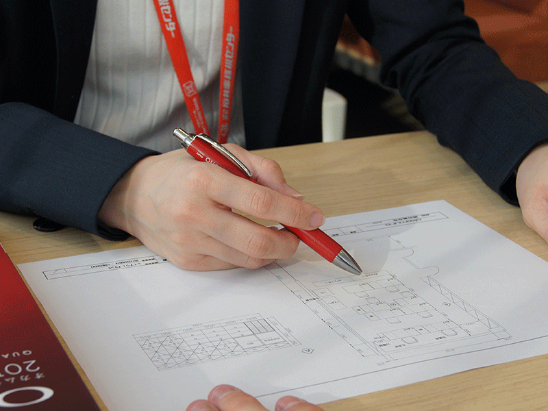 最適なパネル素材や間仕切り位置を提案