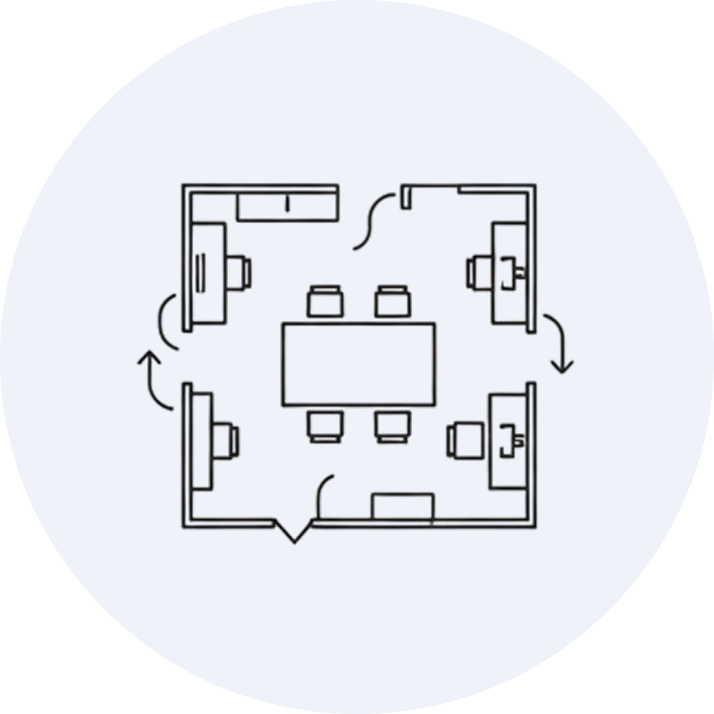 オフィスレイアウト設計